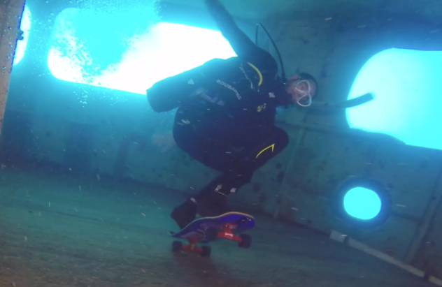 skate submarino