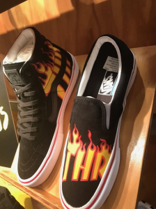 vans x thrasher